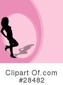 Silhouetted Woman Clipart #28482 by KJ Pargeter