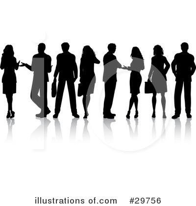Businesspeople Clipart #29756 by KJ Pargeter