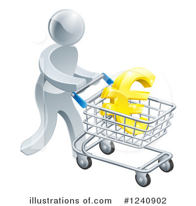 Trolley Clipart #1240902 by AtStockIllustration