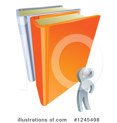 Book Clipart #1245498 by AtStockIllustration