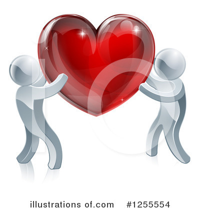 Heart Clipart #1255554 by AtStockIllustration
