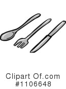 Silverware Clipart #1106648 by Cartoon Solutions