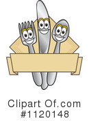 Silverware Clipart #1120148 by Mascot Junction