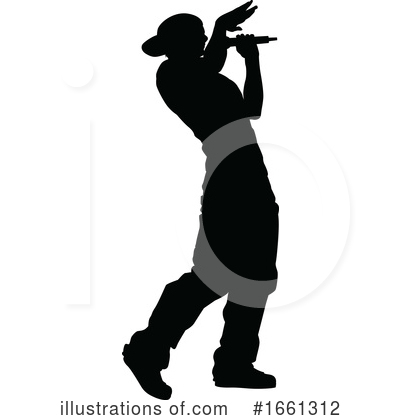 Royalty-Free (RF) Singer Clipart Illustration by AtStockIllustration - Stock Sample #1661312