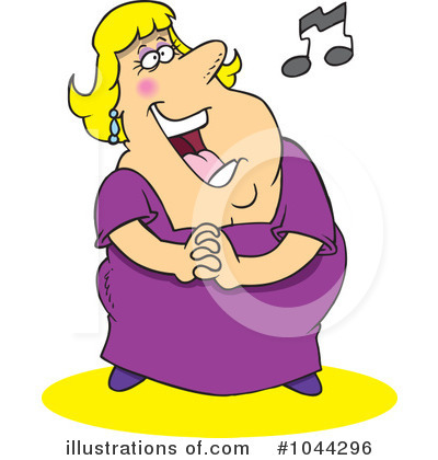 Singer Clipart #1044296 by toonaday