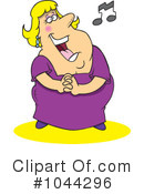 Singing Clipart #1044296 by toonaday