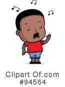 Singing Clipart #94564 by Cory Thoman