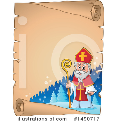 Royalty-Free (RF) Sinterklaas Clipart Illustration by visekart - Stock Sample #1490717