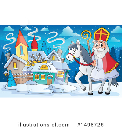Royalty-Free (RF) Sinterklaas Clipart Illustration by visekart - Stock Sample #1498726