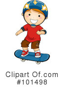 Skateboarding Clipart #101498 by BNP Design Studio