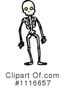 Skeleton Clipart #1116657 by lineartestpilot