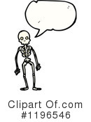 Skeleton Clipart #1196546 by lineartestpilot