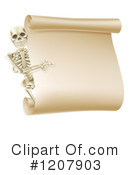 Skeleton Clipart #1207903 by AtStockIllustration