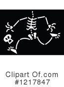 Skeleton Clipart #1217847 by Zooco