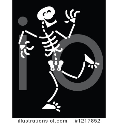 Skeleton Clipart #1217852 by Zooco