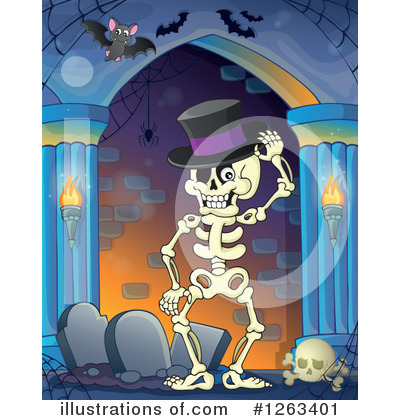 Skeleton Clipart #1263401 by visekart