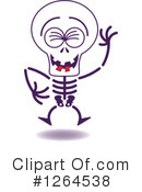 Skeleton Clipart #1264538 by Zooco
