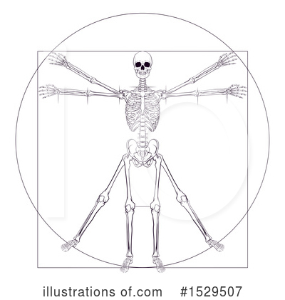 Royalty-Free (RF) Skeleton Clipart Illustration by AtStockIllustration - Stock Sample #1529507