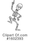 Skeleton Clipart #1602393 by Cory Thoman
