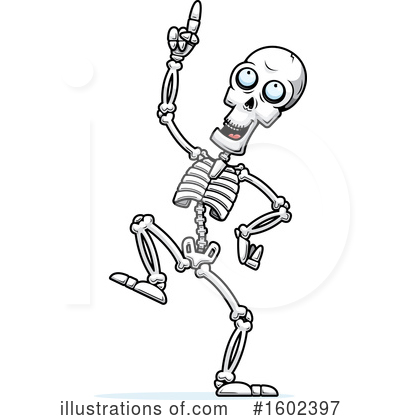 Royalty-Free (RF) Skeleton Clipart Illustration by Cory Thoman - Stock Sample #1602397