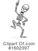 Skeleton Clipart #1602397 by Cory Thoman
