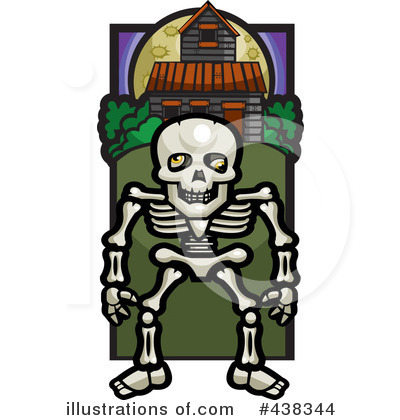 Royalty-Free (RF) Skeleton Clipart Illustration by Cory Thoman - Stock Sample #438344