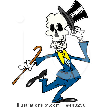Skeleton Clipart #443256 by toonaday