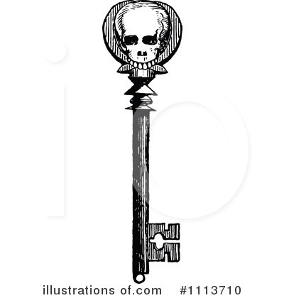 Skeleton Key Clipart #1113710 by Prawny Vintage