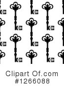 Skeleton Key Clipart #1266088 by Vector Tradition SM