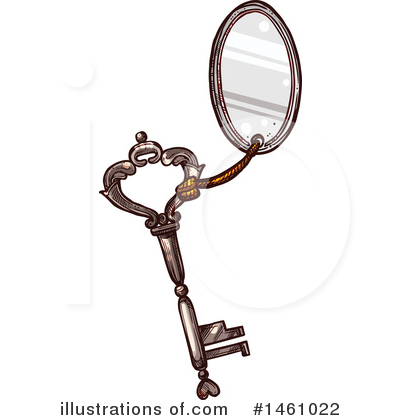 Skeleton Key Clipart #1461022 by Vector Tradition SM