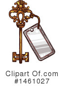Skeleton Key Clipart #1461027 by Vector Tradition SM