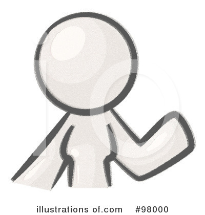 Waving Clipart #98000 by Leo Blanchette