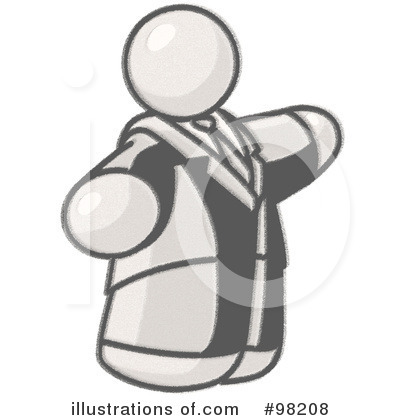 Royalty-Free (RF) Sketched Design Mascot Clipart Illustration by Leo Blanchette - Stock Sample #98208