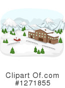 Ski Resort Clipart #1271855 by BNP Design Studio