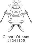 Skier Clipart #1241105 by Cory Thoman