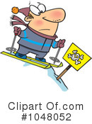 Skiing Clipart #1048052 by toonaday
