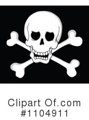 Skull And Crossbones Clipart #1104911 by visekart
