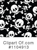 Skull And Crossbones Clipart #1104913 by visekart