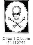 Skull And Crossbones Clipart #1115741 by Prawny Vintage