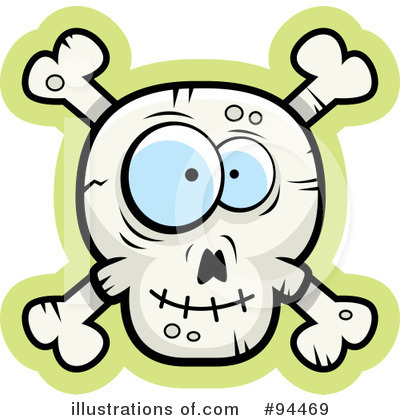 Skull And Crossbones Clipart #94469 by Cory Thoman