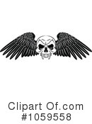 Skull Clipart #1059558 by AtStockIllustration