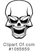 Skull Clipart #1065659 by Vector Tradition SM