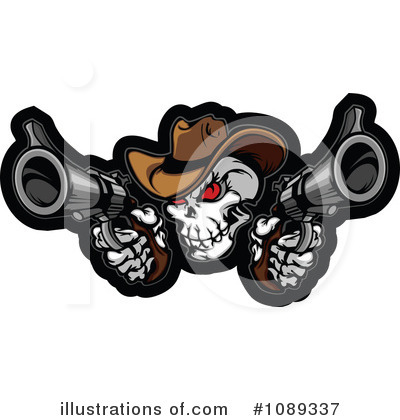 Cowboy Clipart #1089337 by Chromaco