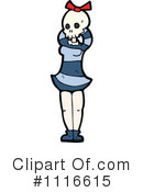 Skull Clipart #1116615 by lineartestpilot