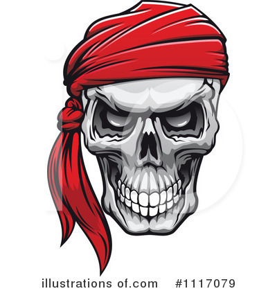 Skulls Clipart #1117079 by Vector Tradition SM