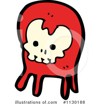 Royalty-Free (RF) Skull Clipart Illustration by lineartestpilot - Stock Sample #1130188