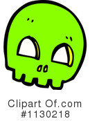Skull Clipart #1130218 by lineartestpilot
