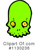 Skull Clipart #1130236 by lineartestpilot