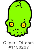 Skull Clipart #1130237 by lineartestpilot