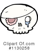 Skull Clipart #1130258 by lineartestpilot